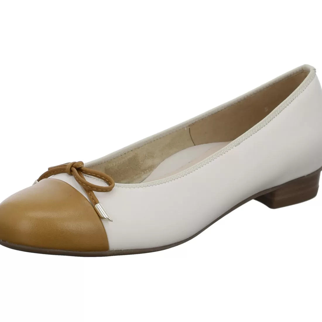 HighSoft | Ballerinen<ara Shoes Ballerina Bari caramel cream offwhite