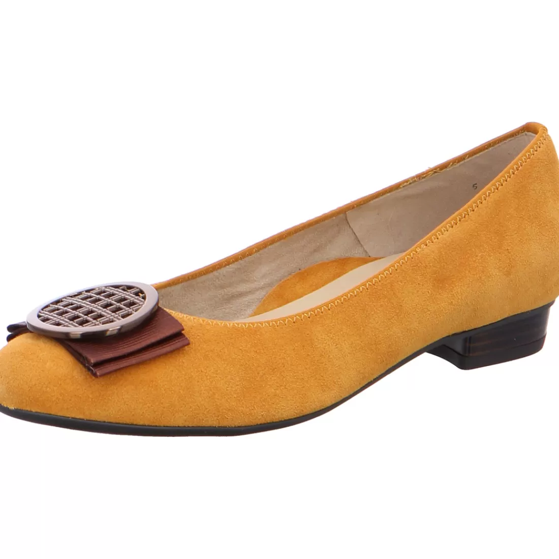 Elegante Herbstmodelle | Ballerinen<ara Shoes Ballerina Bari curry gelb