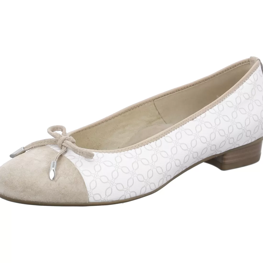 Trendfarben Sand + Dunkelblau | Elegante Herbstmodelle<ara Shoes Ballerina Bari sand beige