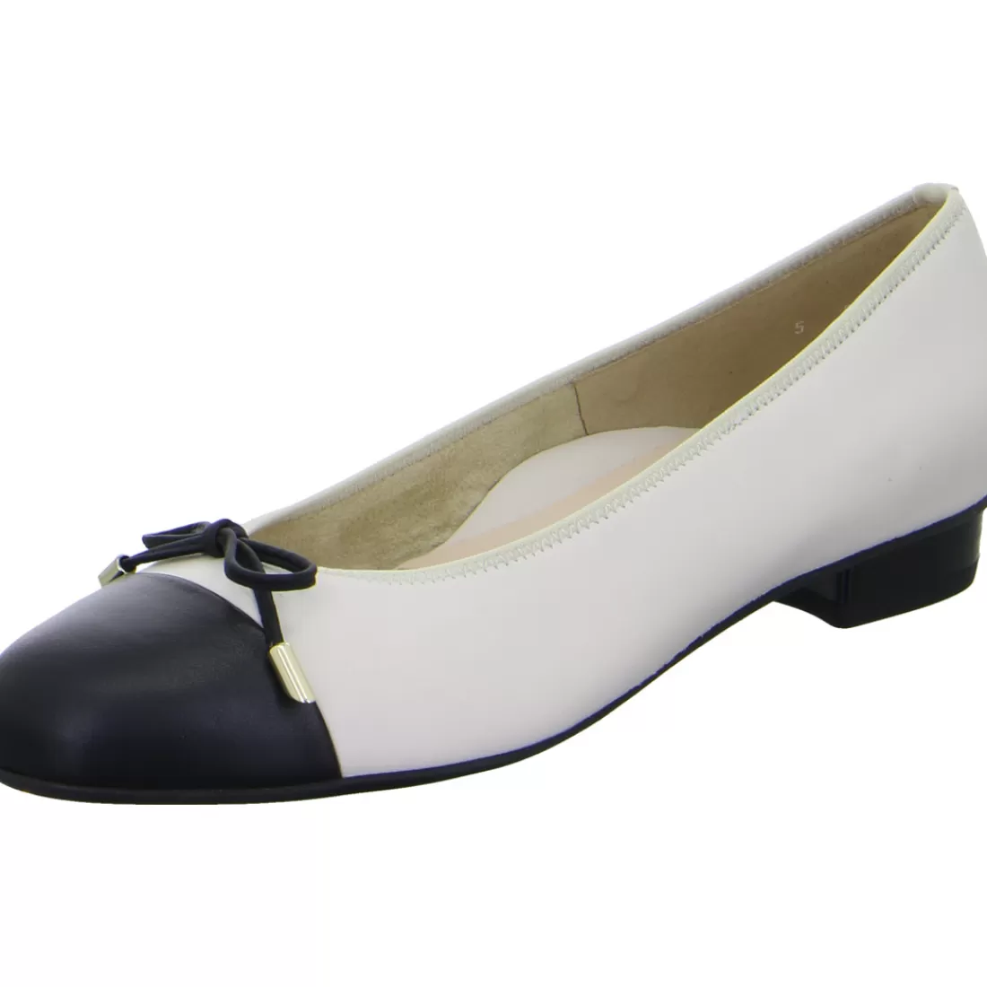 HighSoft | Ballerinen<ara Shoes Ballerina Bari schwarz cream offwhite