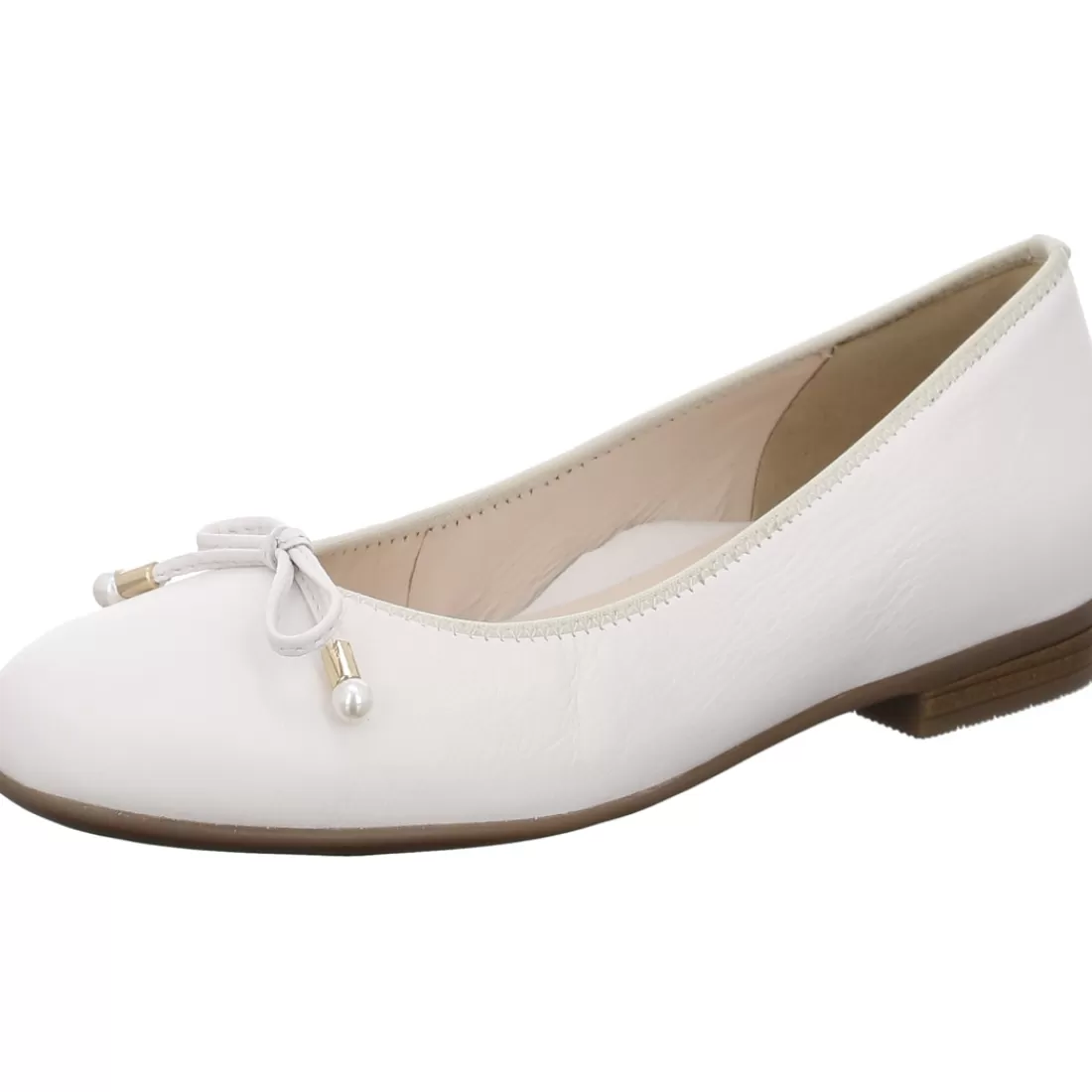 Pastelltöne | Cognac and Cream<ara Shoes Ballerina Sardinia cream weiß