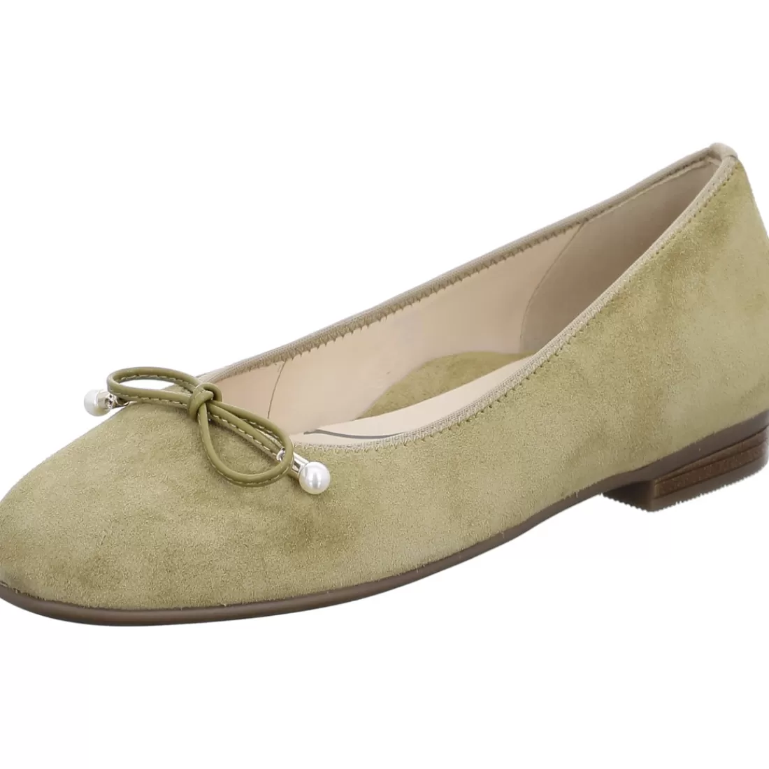 Elegante Herbstmodelle | Ballerinen<ara Shoes Ballerina Sardinia khaki grün