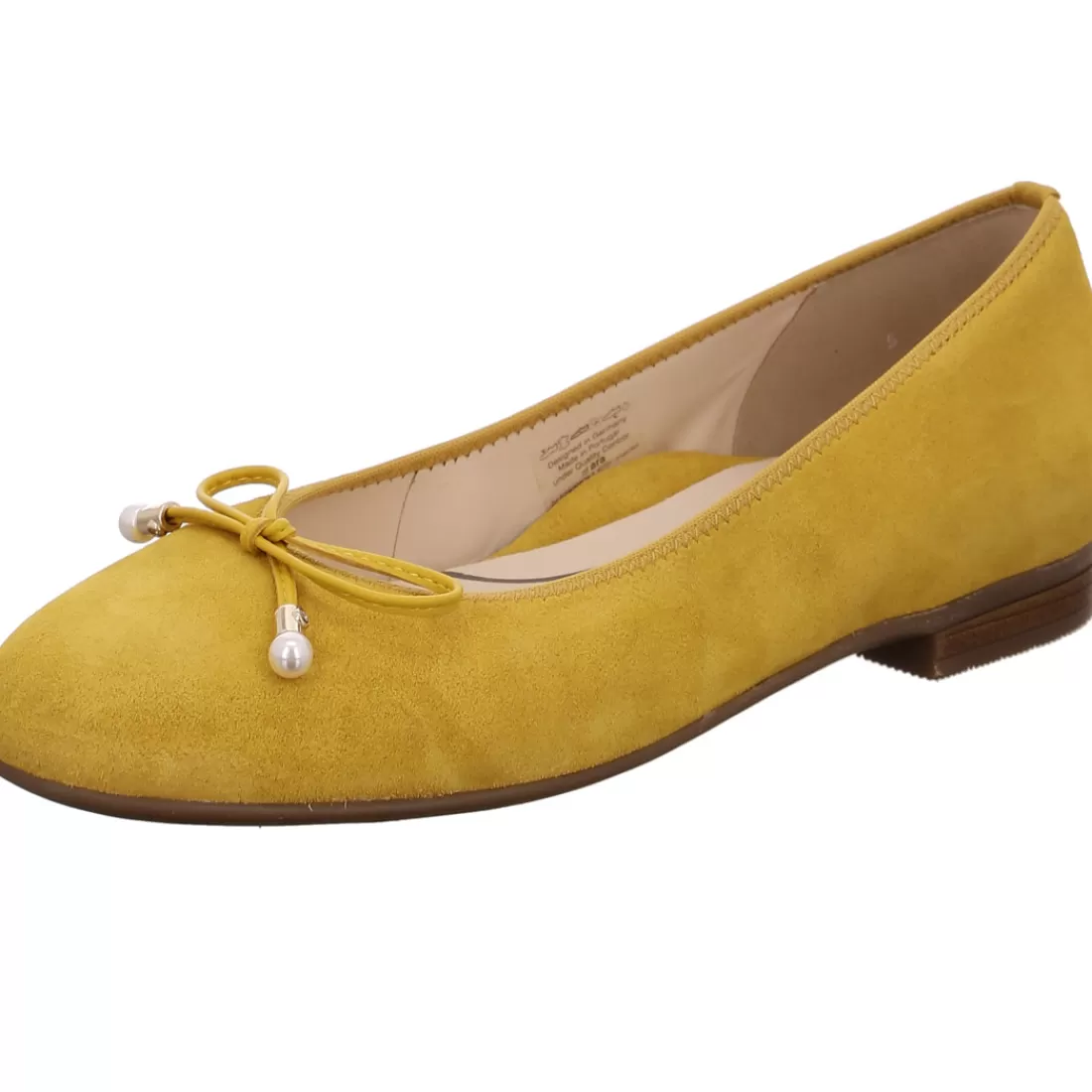 Elegante Herbstmodelle | Ballerinen<ara Shoes Ballerina Sardinia sole gelb