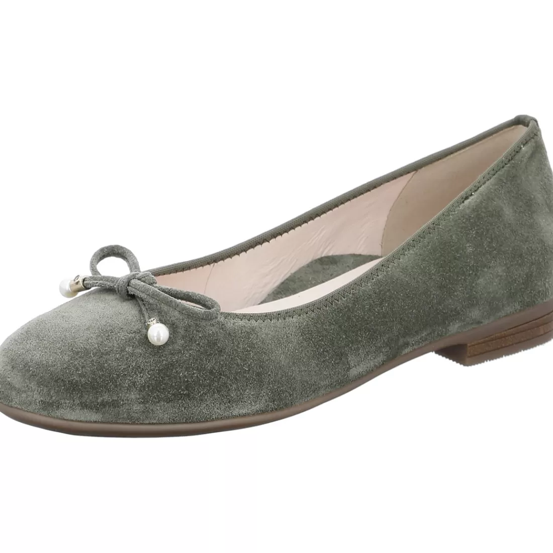 Trendfarbe Thyme | HighSoft<ara Shoes Ballerina Sardinia thyme grün