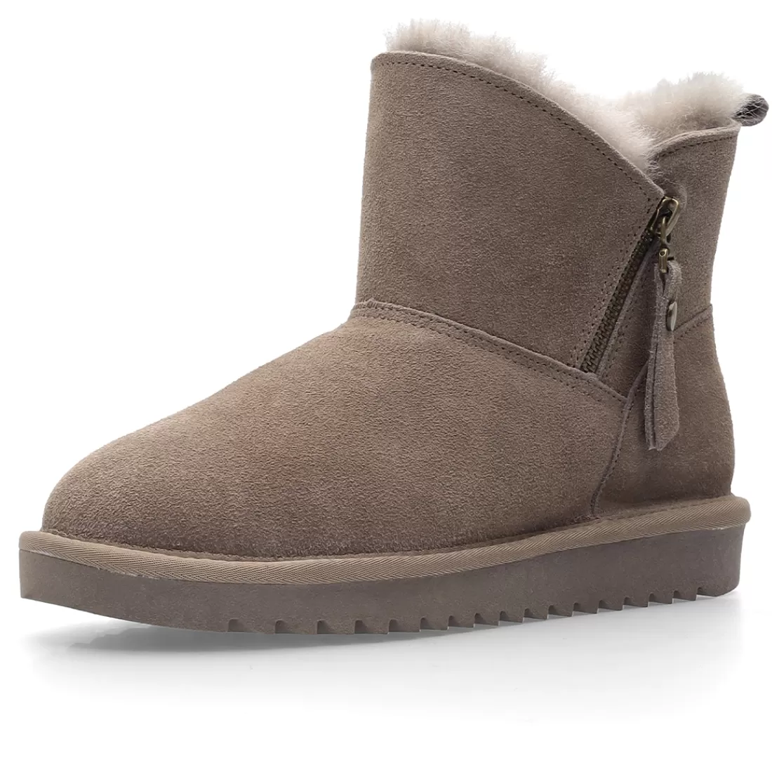 Mehrweite | Warmfutter<ara Shoes Boot Alaska taupe braun