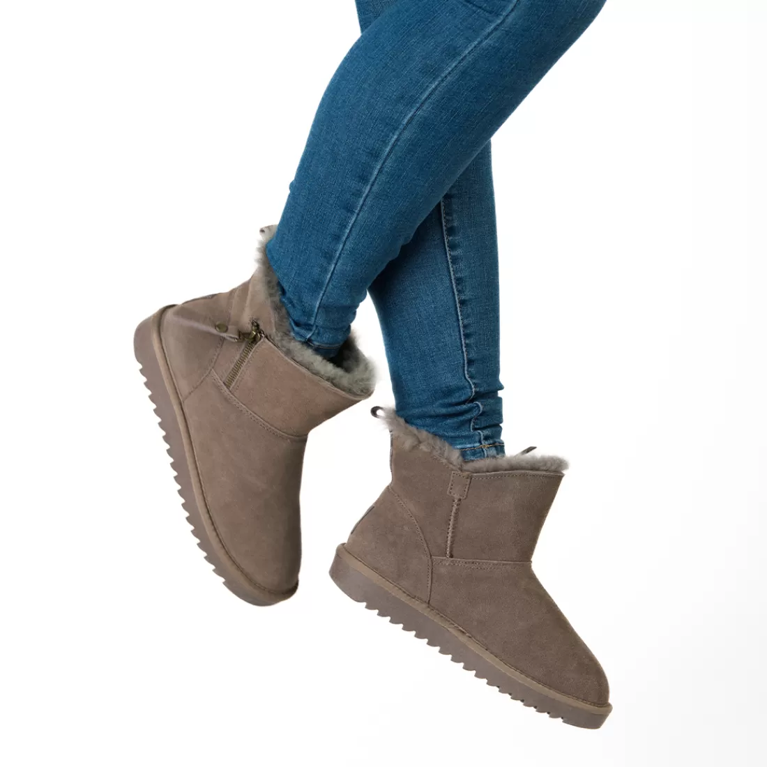 Mehrweite | Warmfutter<ara Shoes Boot Alaska taupe braun