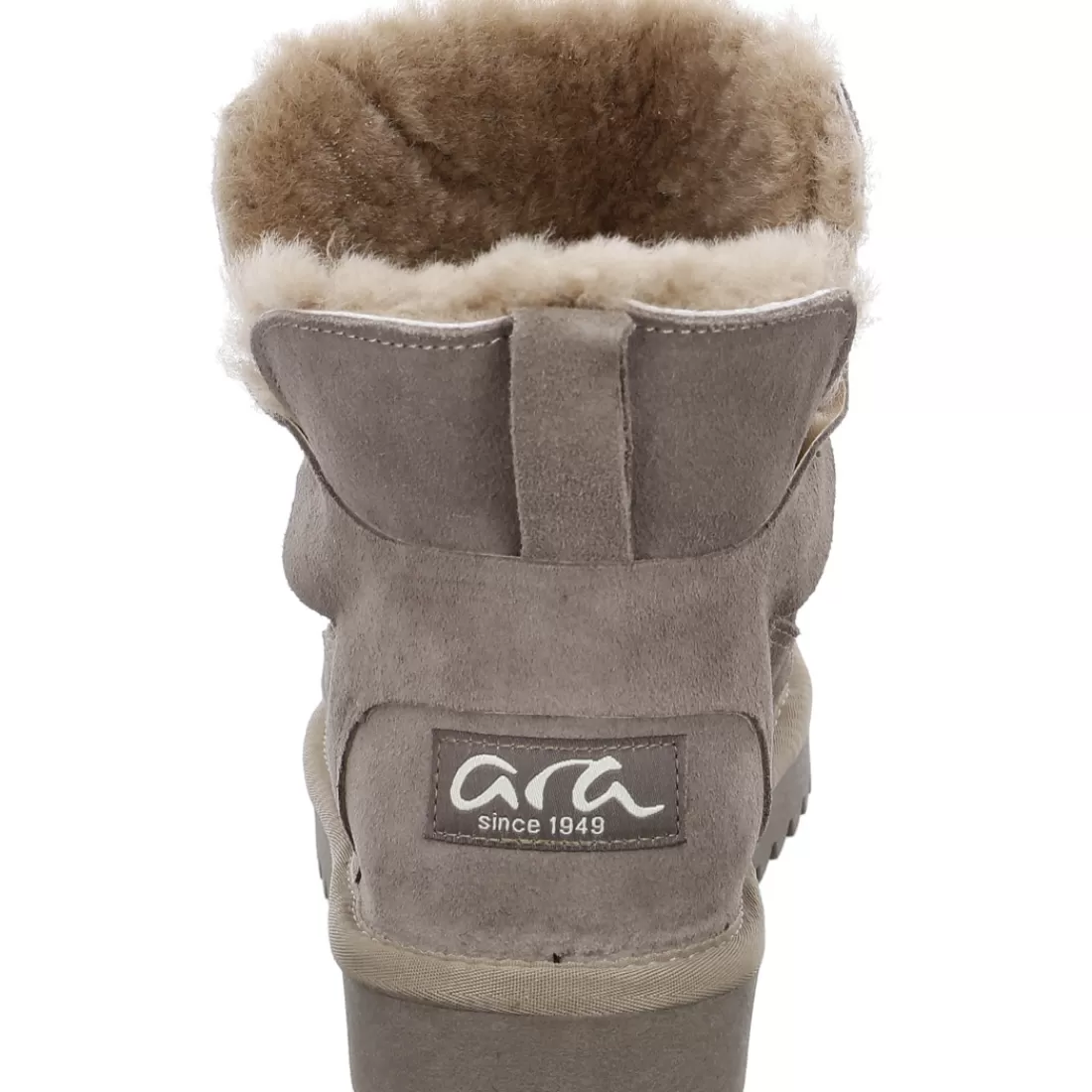 Mehrweite | Warmfutter<ara Shoes Boot Alaska taupe grau