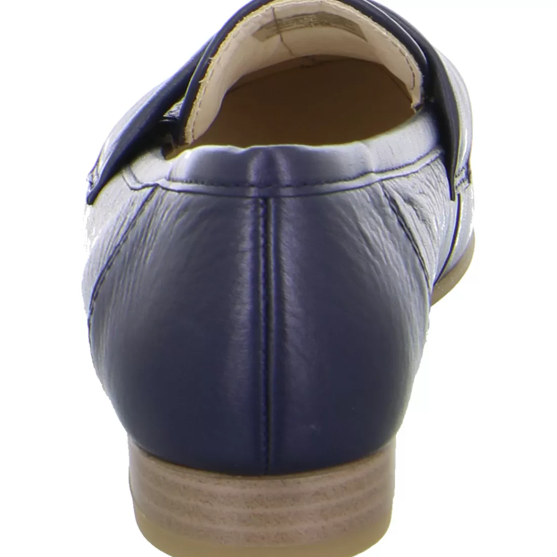 Trendfarben Sand + Dunkelblau | HighSoft<ara Shoes College Slipper Kent blau