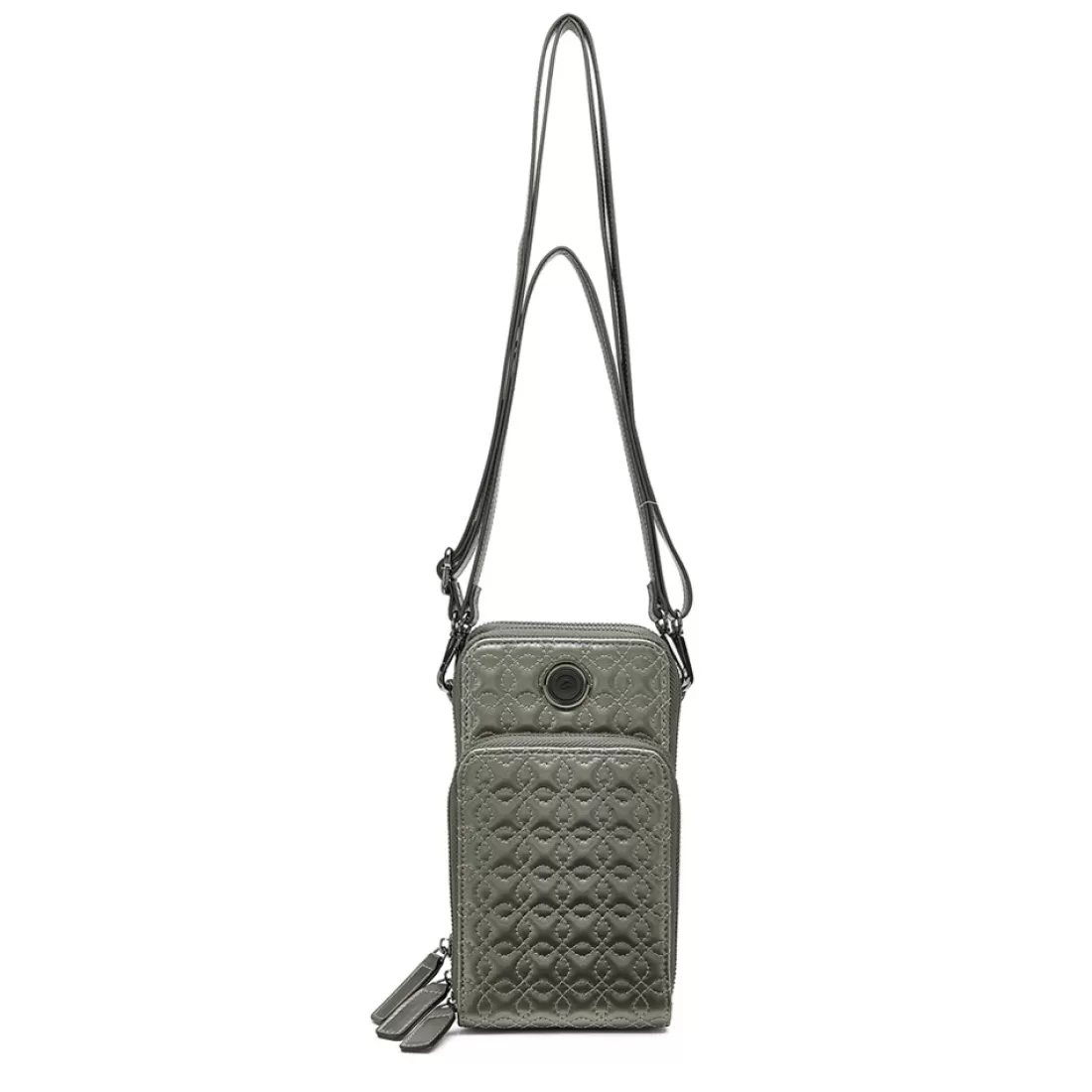 TASCHEN | Logomania<ara Shoes Handtasche Leonie -metallic grau