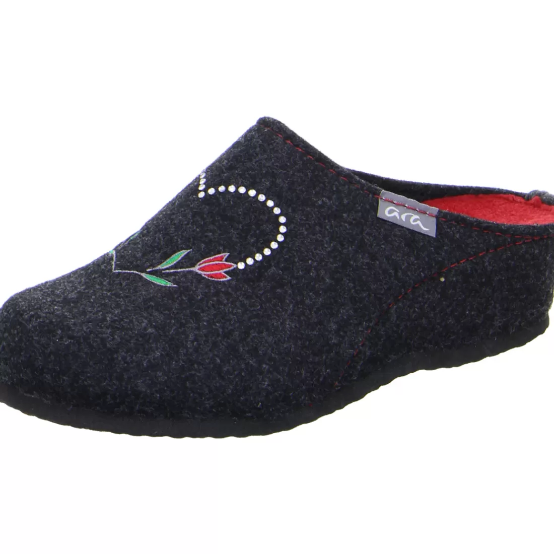 Hausschuhe | Pantoletten<ara Shoes Hausschuh Comfy anthrazit grau