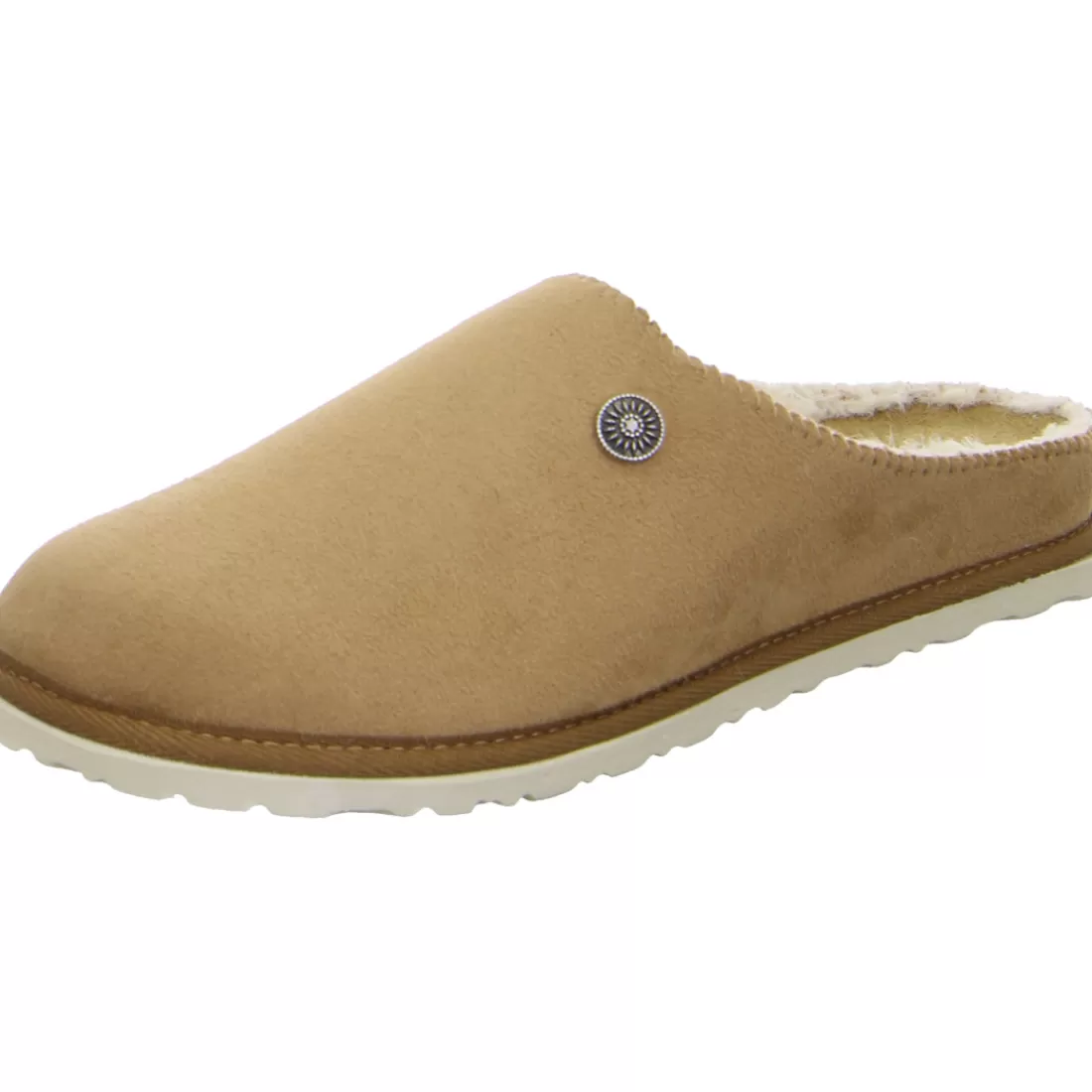 Warmfutter | Hausschuhe<ara Shoes Hausschuh Cushy camel braun