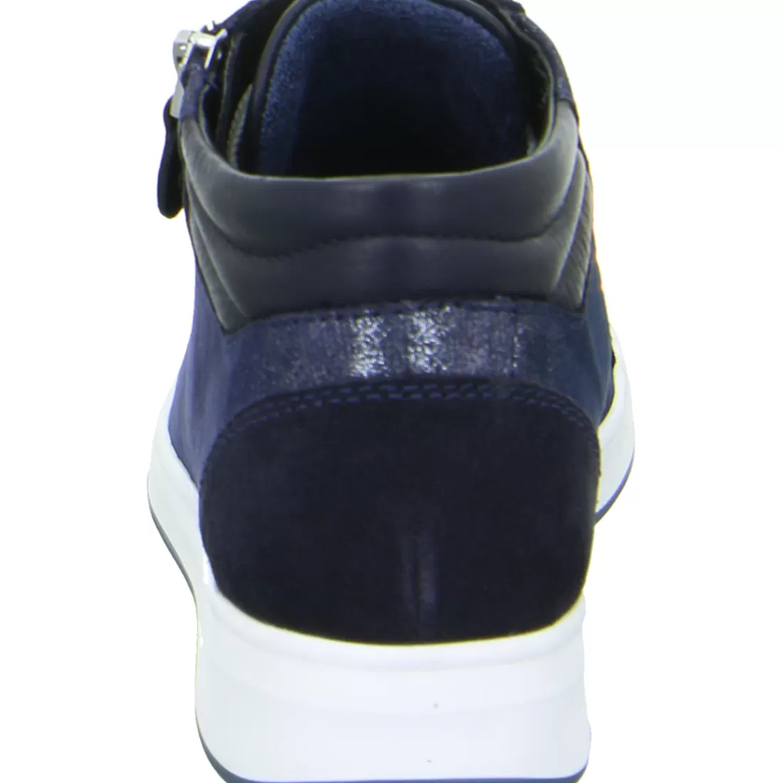 Trendfarben Sand + Dunkelblau | HighSoft<ara Shoes Hightop Sneaker Rom blau