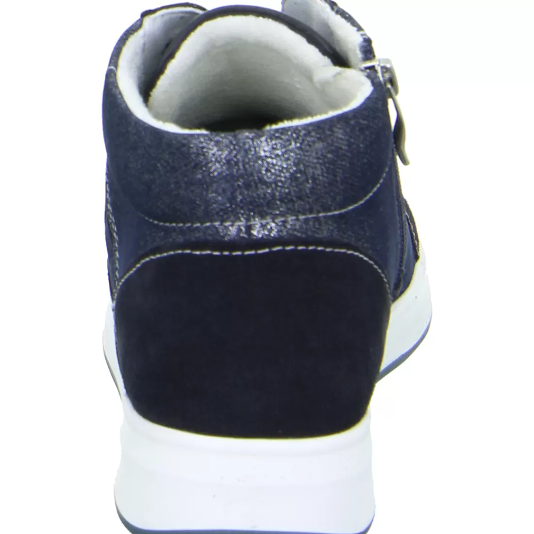 Trendfarben Sand + Dunkelblau | HighSoft<ara Shoes Hightop Sneaker Rom blau