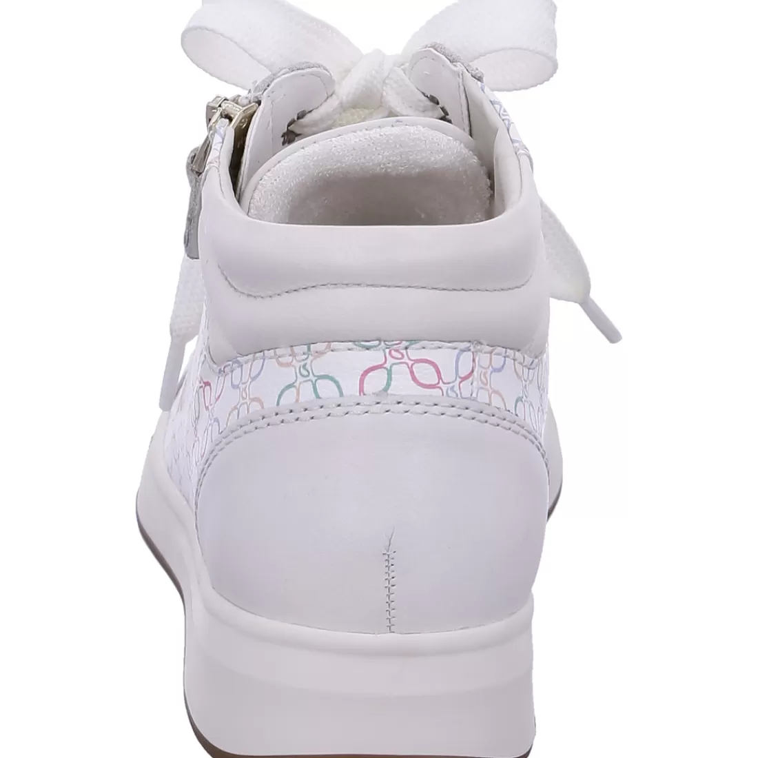 Pastelltöne | Cognac and Cream<ara Shoes Hightop Sneaker Rom cream multi offwhite