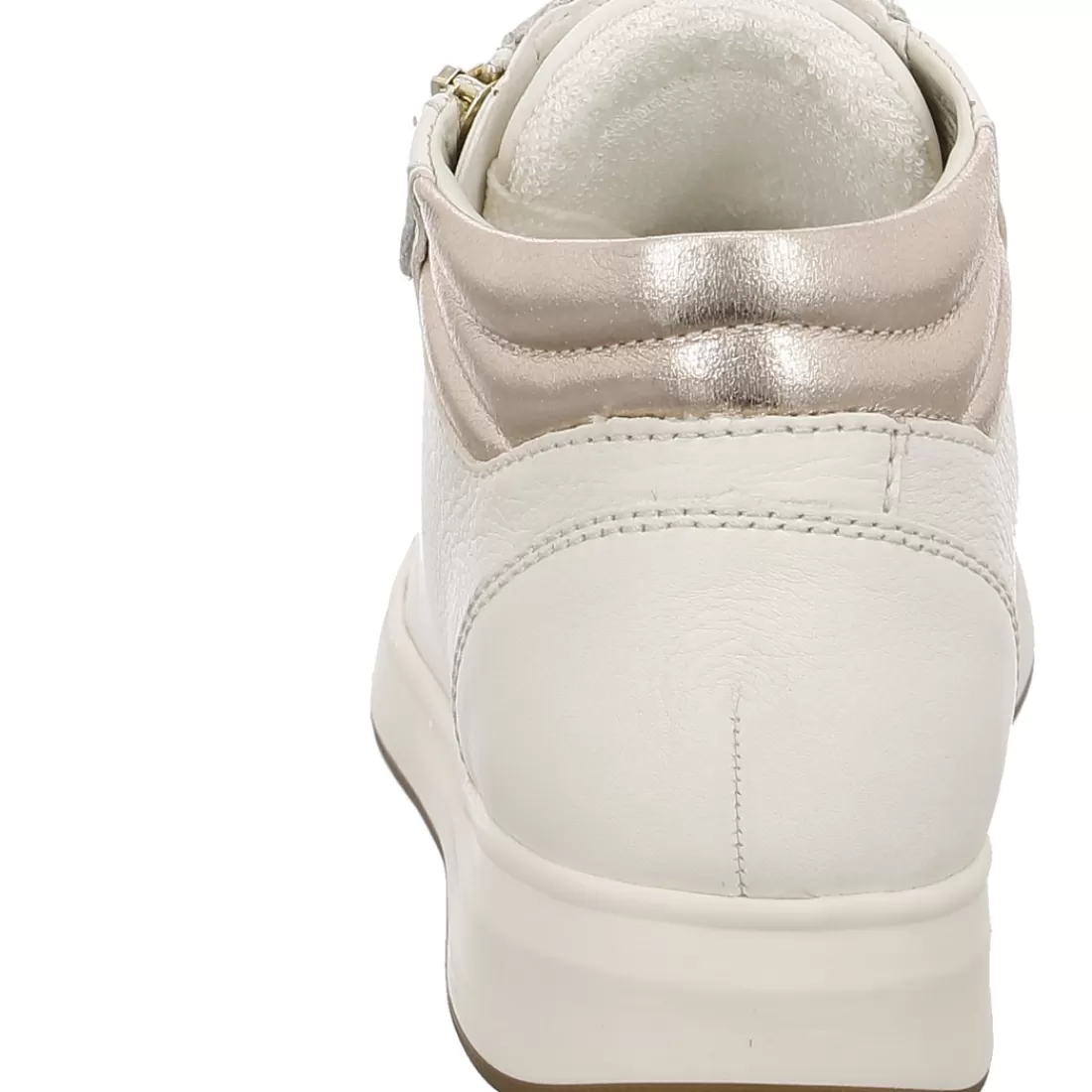 Pastelltöne | Cognac and Cream<ara Shoes Hightop Sneaker Rom cream platin offwhite