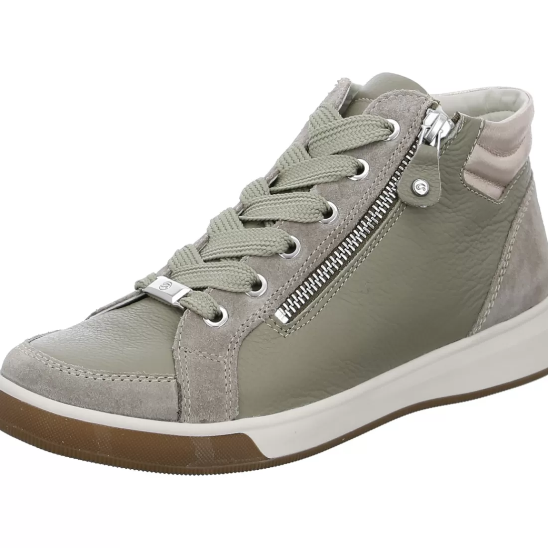 HighSoft | Stiefeletten<ara Shoes Hightop Sneaker Rom grün