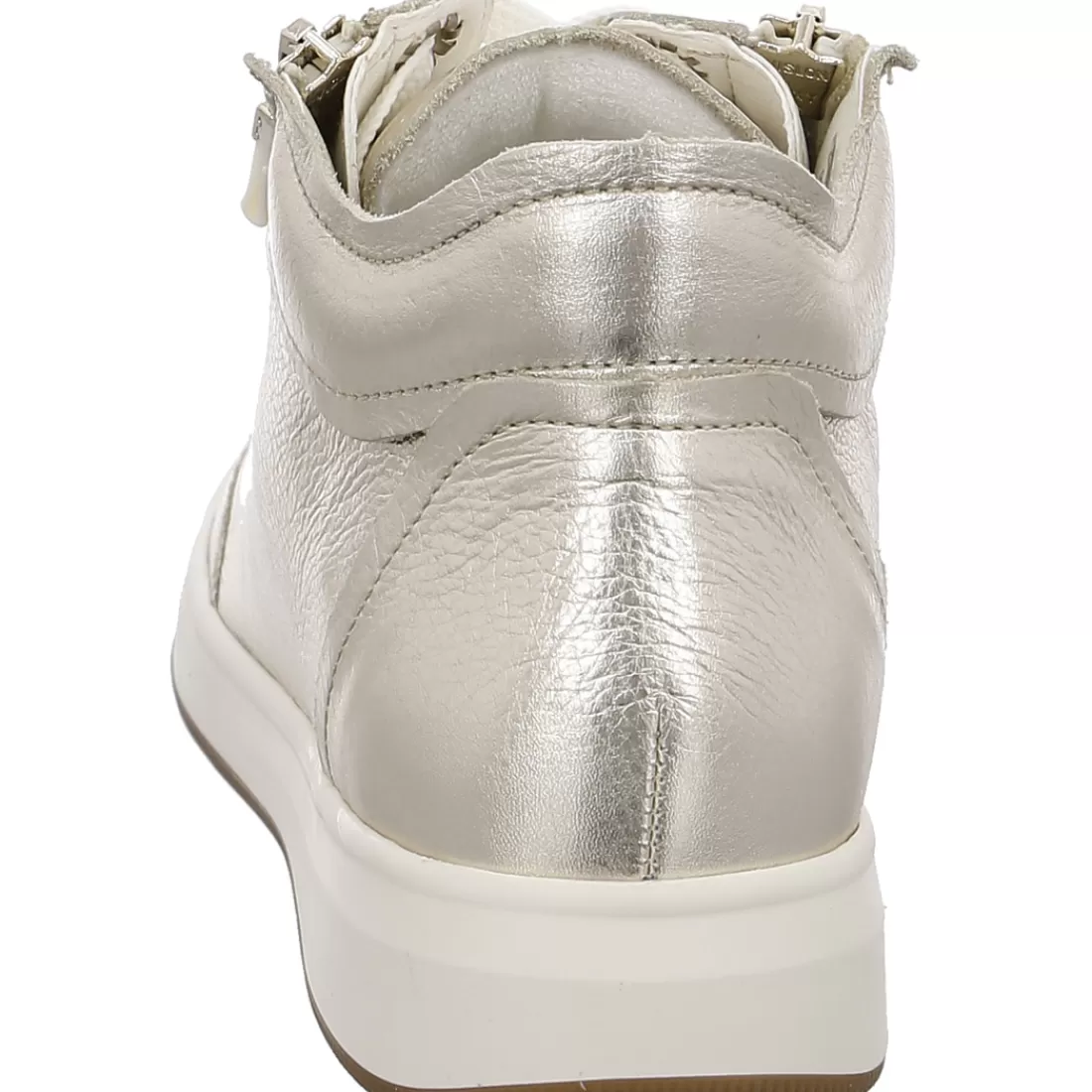 HighSoft | Schnürer<ara Shoes Hightop Sneaker Rom platin beige