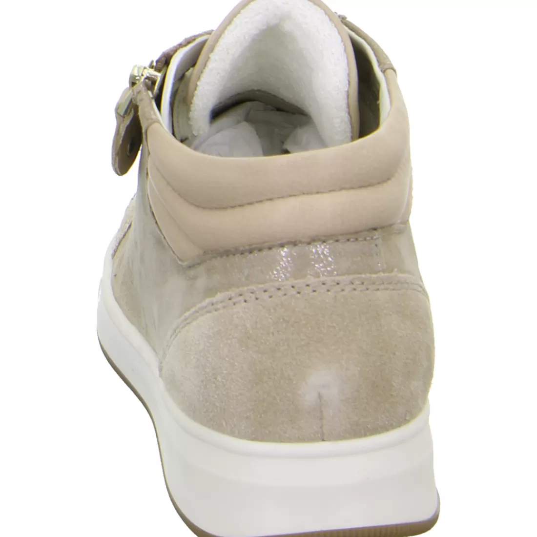 Trendfarben Sand + Dunkelblau | HighSoft<ara Shoes Hightop Sneaker Rom sand beige