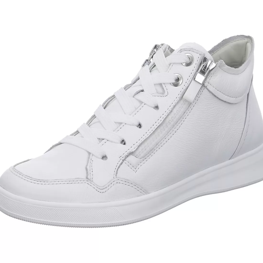 HighSoft | Schnürer<ara Shoes Hightop Sneaker Rom weiss weiß