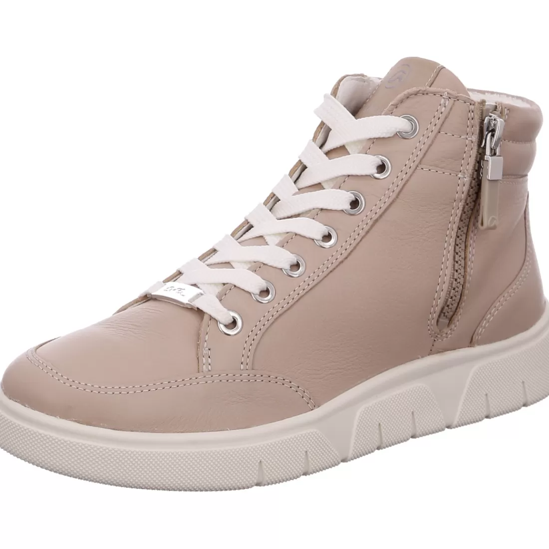 Trendfarben Sand + Dunkelblau | HighSoft<ara Shoes Hightop Sneaker Rom-Sport sand braun