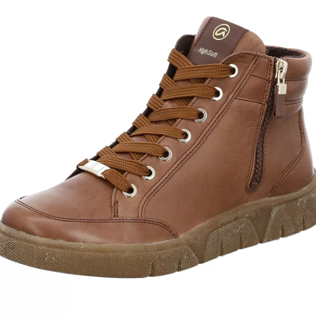 HighSoft | Stiefeletten<ara Shoes Hightop Sneaker Rom-Sport setter braun