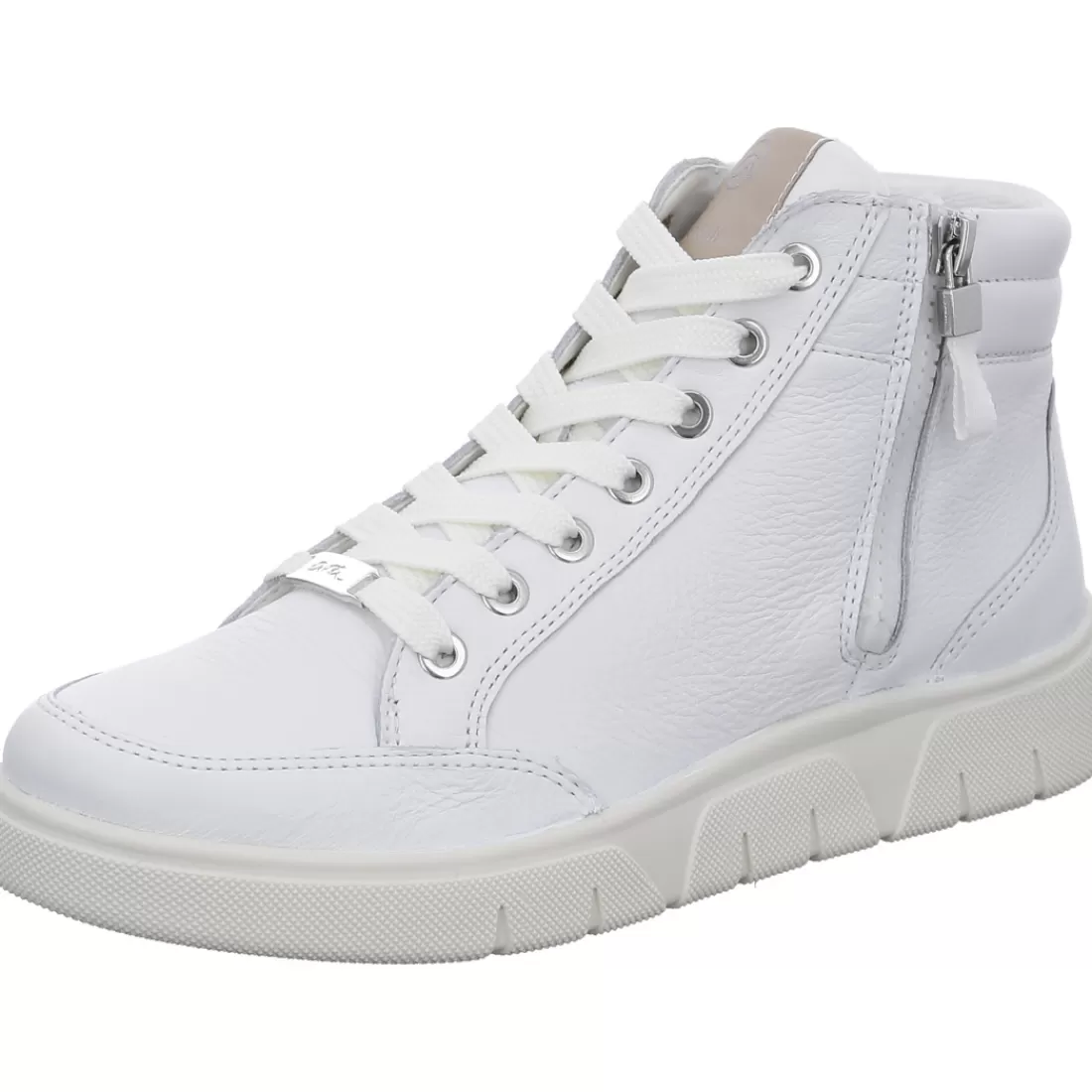 HighSoft | Schnürer<ara Shoes Hightop Sneaker Rom-Sport weiß