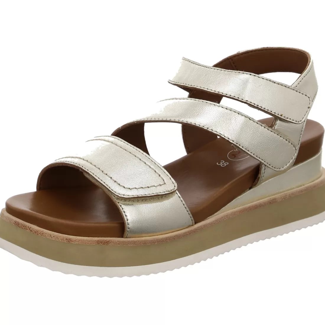 HighSoft | Sandalen<ara Shoes Keilsandale Valencia platin grau