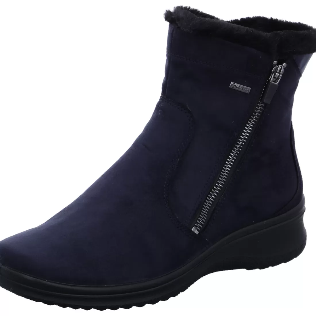 Mehrweite | Gore-Tex<ara Shoes Kurzschaftstiefel München blau