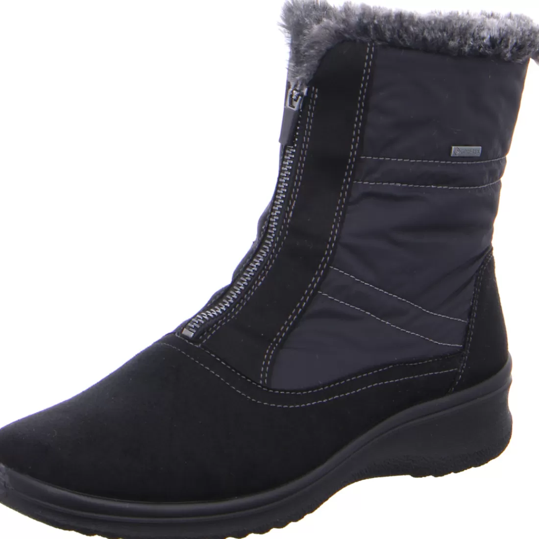 Black boots | Mehrweite<ara Shoes Kurzschaftstiefel München schwarz