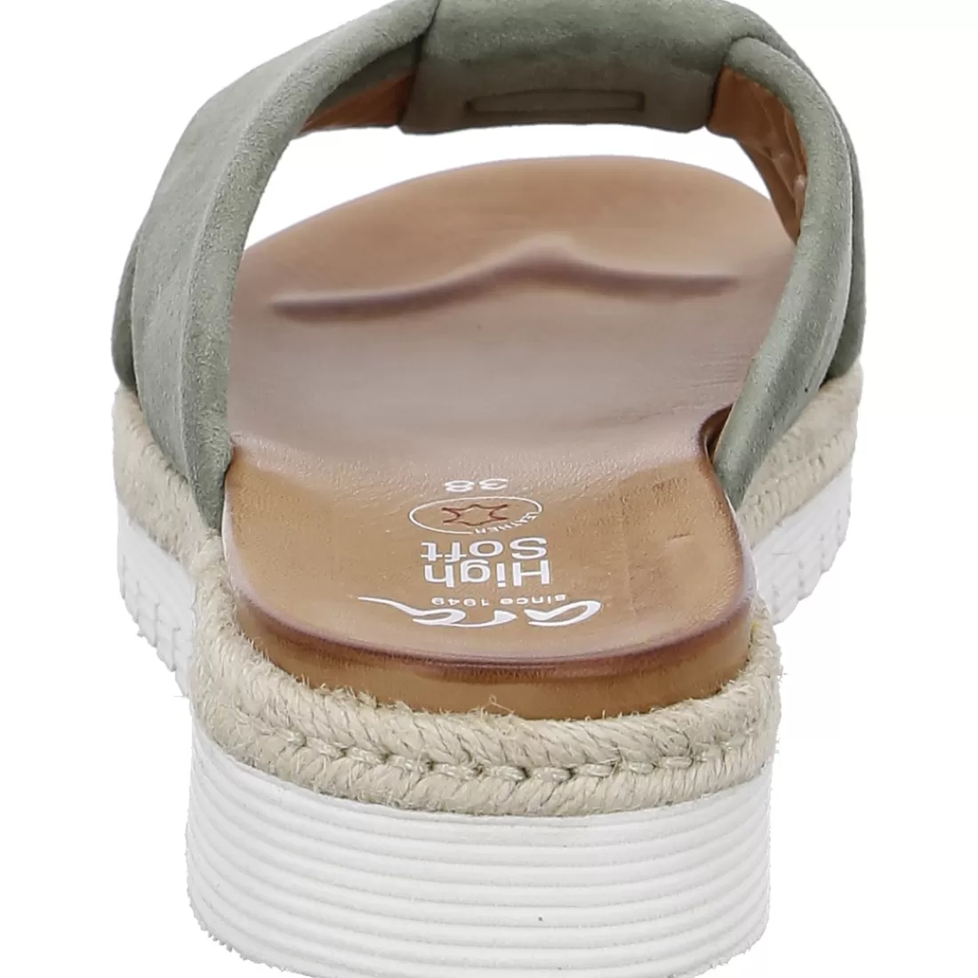 HighSoft | Pantoletten<ara Shoes Pantolette Jamaika thyme grün