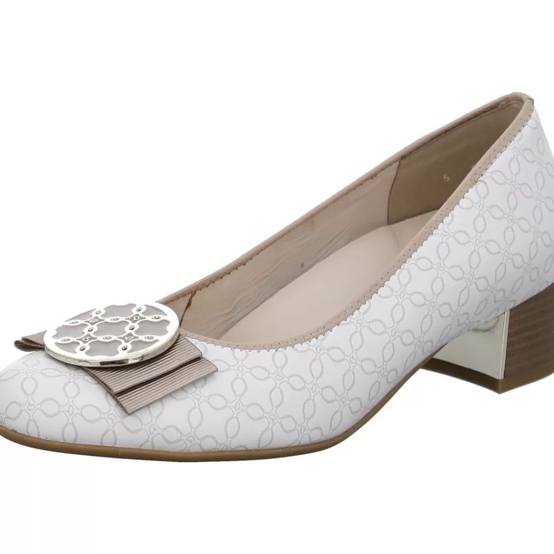 Trendfarben Sand + Dunkelblau | Mehrweite<ara Shoes Pumps Nizza sand beige