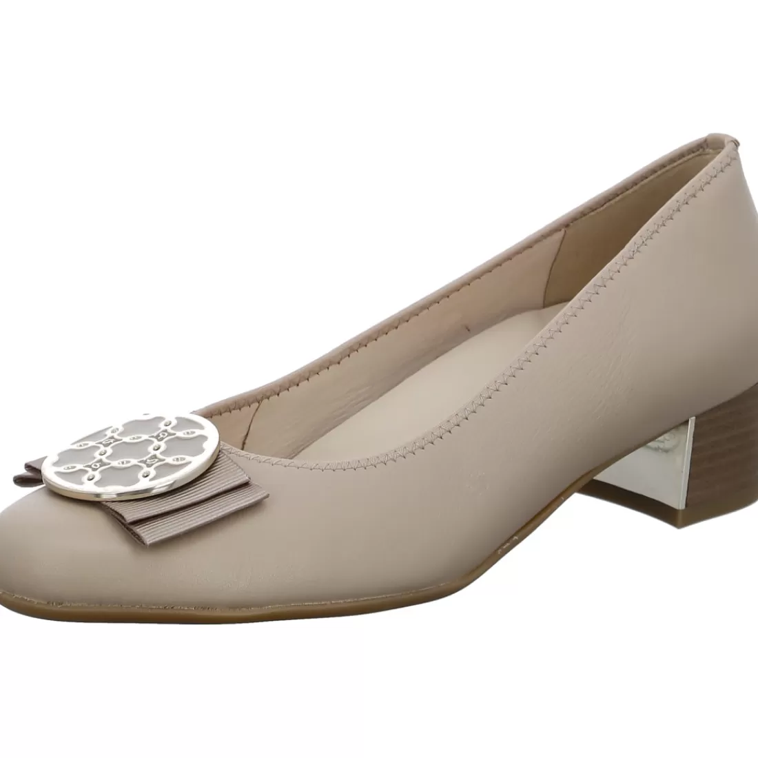 Trendfarben Sand + Dunkelblau | HighSoft<ara Shoes Pumps Nizza sand beige