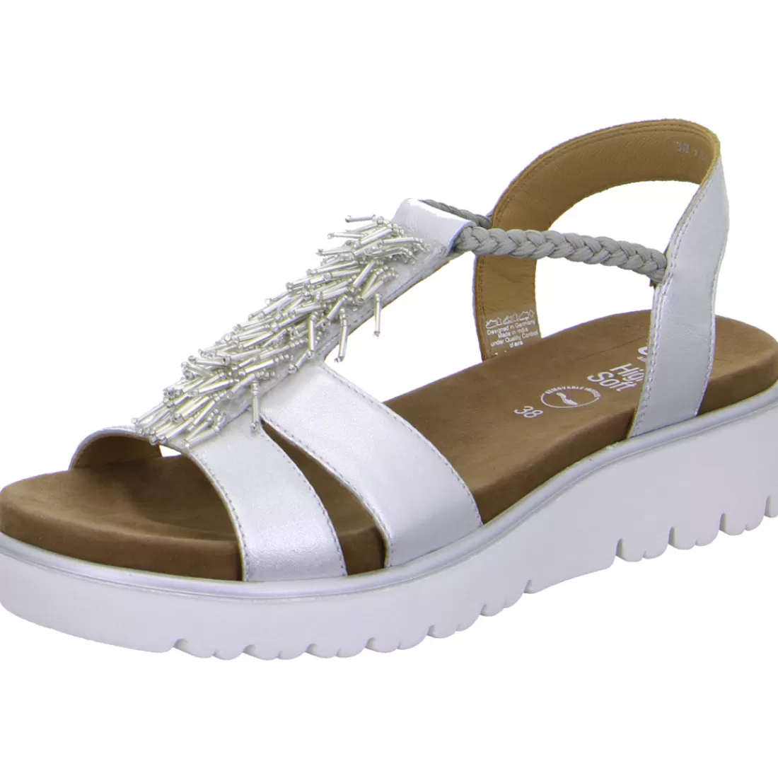 HighSoft | Sandalen<ara Shoes Sandale Bilbao silber grau