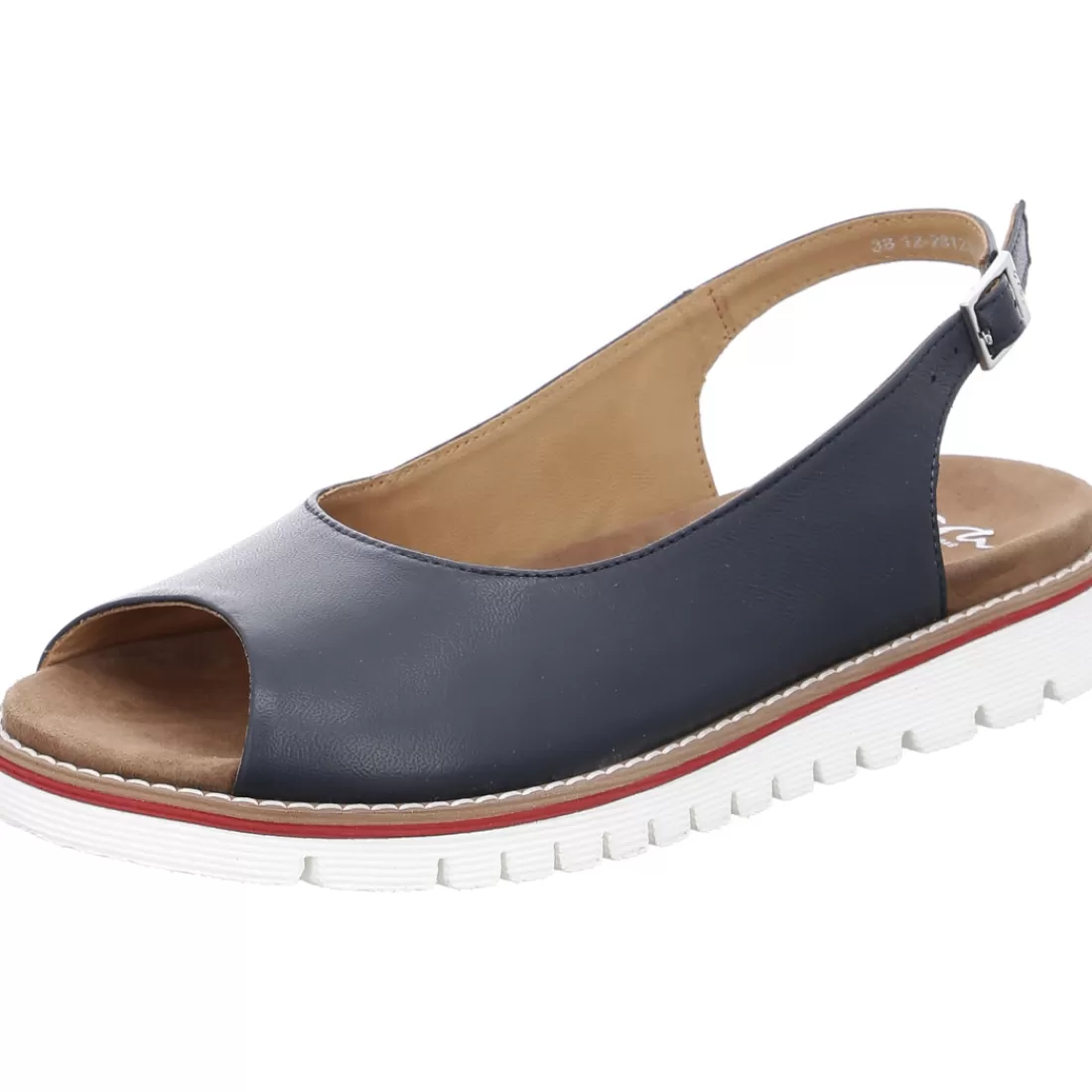 Trendfarben Sand + Dunkelblau | HighSoft<ara Shoes Sandale Kent-Sport blau