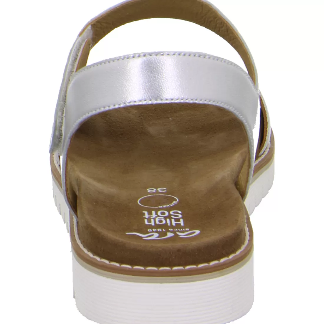 HighSoft | Sandalen<ara Shoes Sandale Kent-Sport nebbia silber grau