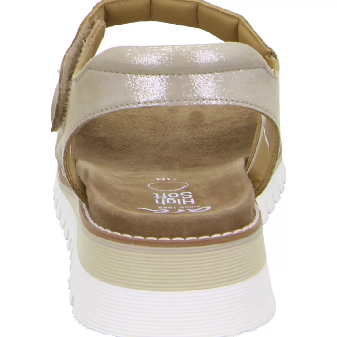 Trendfarben Sand + Dunkelblau | HighSoft<ara Shoes Sandale Kent-Sport sand beige