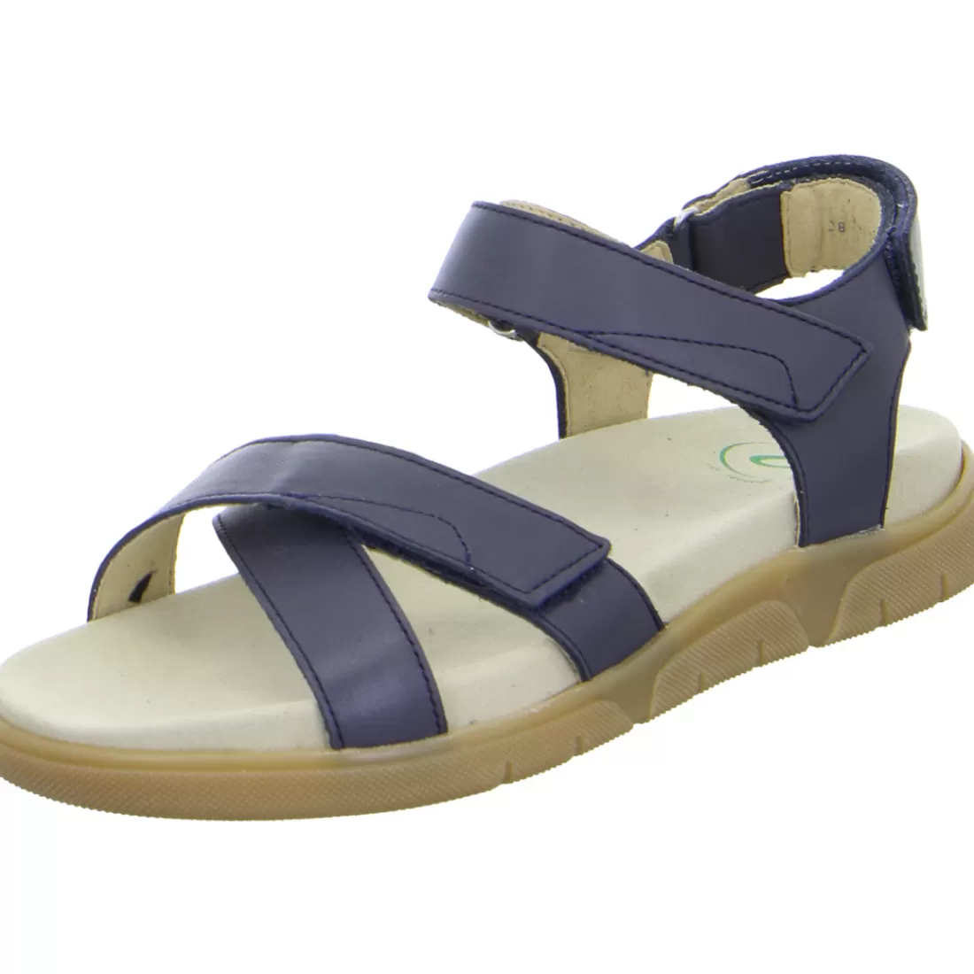 Trendfarben Sand + Dunkelblau | Sandalen<ara Shoes Sandale Nature blau