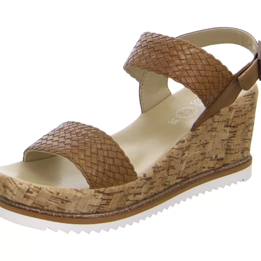 Kork-Modelle | Cognac and Cream<ara Shoes Sandale Parma cognac braun