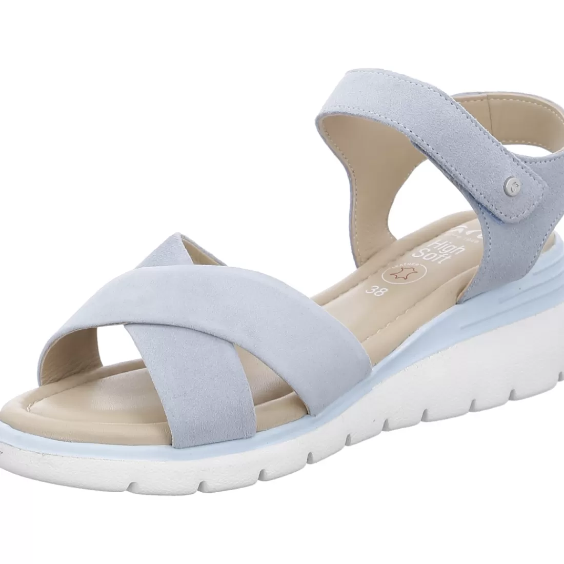 Sandalen<ara Shoes Sandale Rimini aqua blau