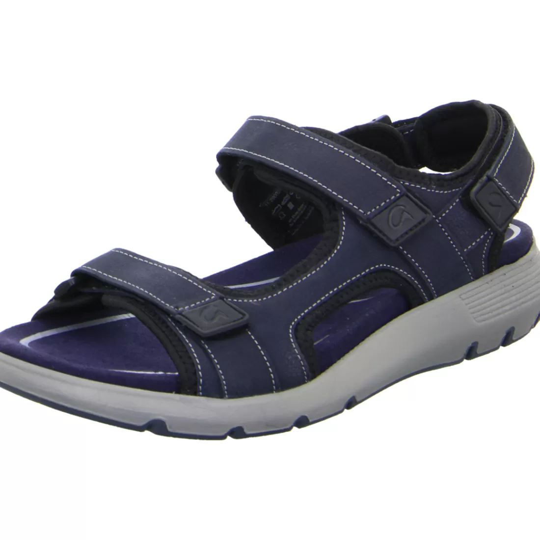 Sandalen | Trendfarben Sand + Dunkelblau<ara Shoes Sandale Sandro schwarz blau