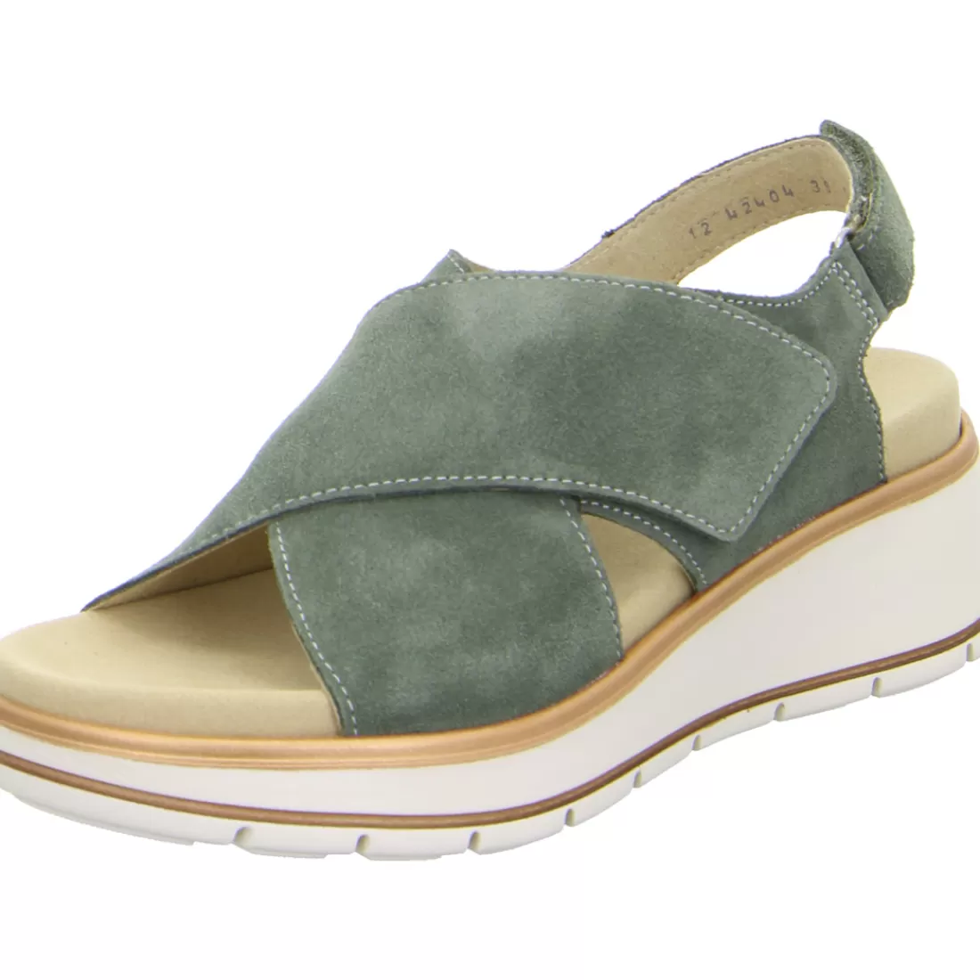 Trendfarbe Thyme | Mehrweite<ara Shoes Sandale Sapporo thyme grün