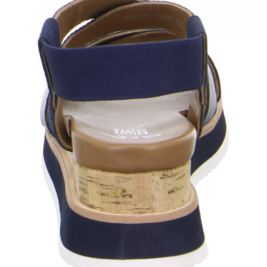 Kork-Modelle | Trendfarben Sand + Dunkelblau<ara Shoes Sandale Valencia blau