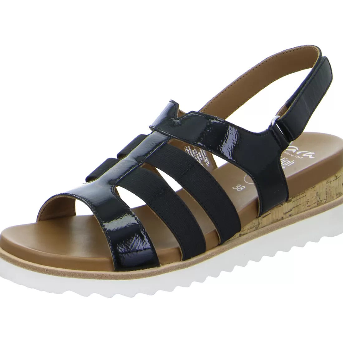 Kork-Modelle | Sandalen<ara Shoes Sandale Valencia schwarz