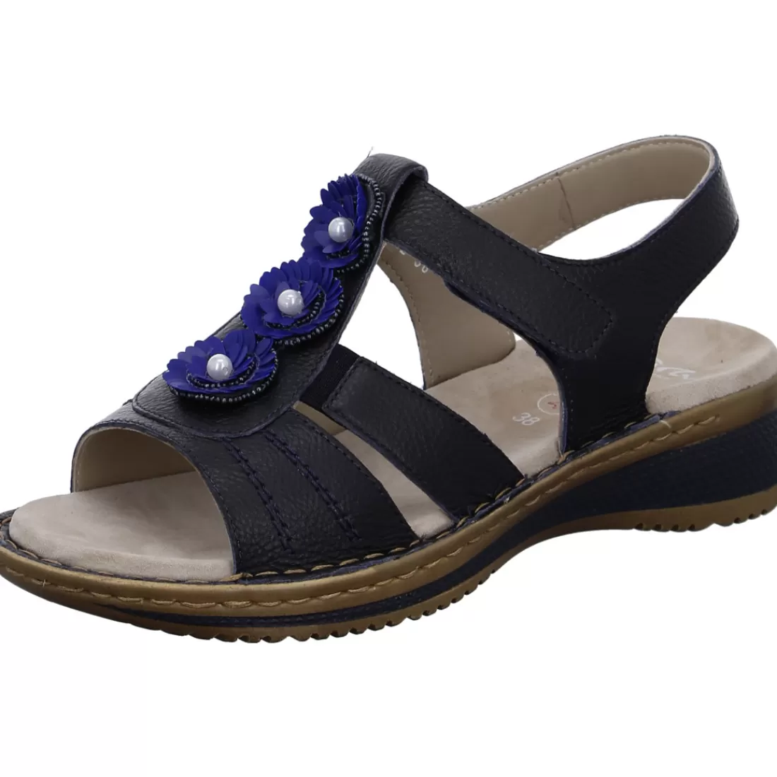 HighSoft | Sandalen<ara Shoes Sandalette Hawaii blau