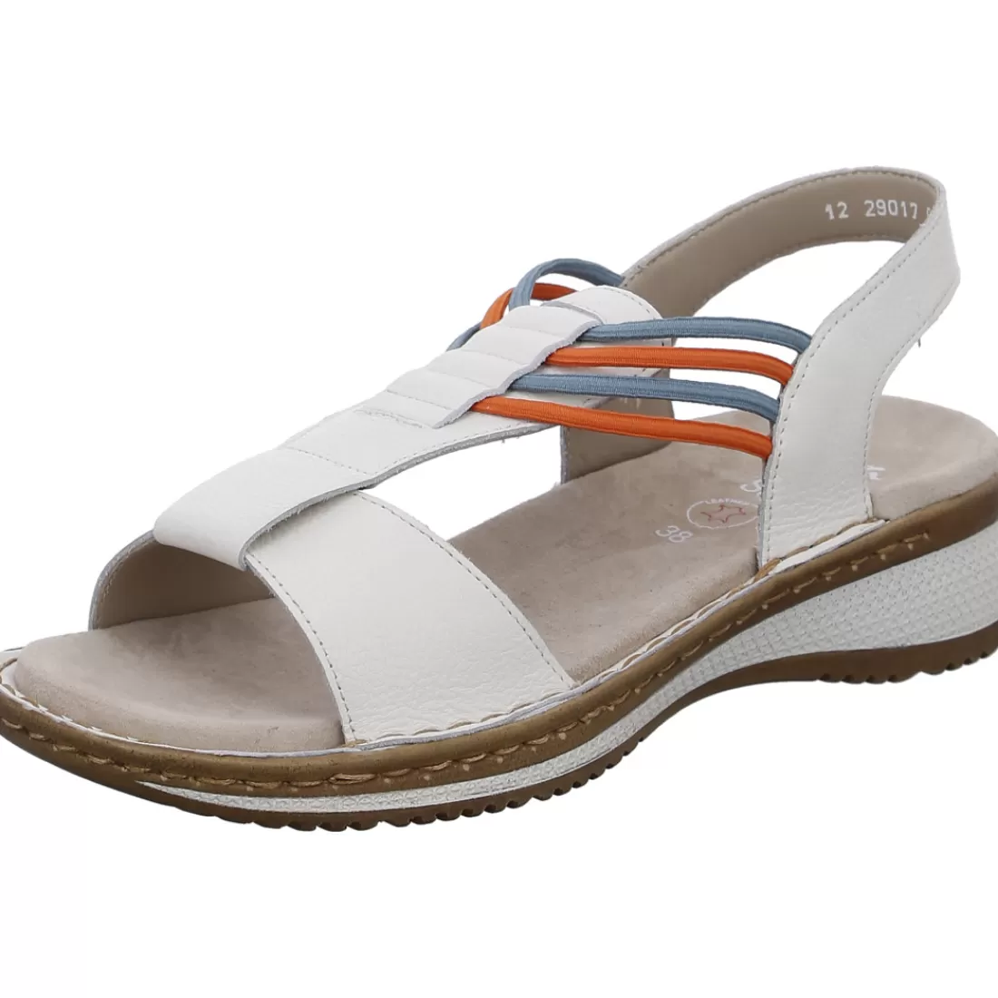 Cognac and Cream | HighSoft<ara Shoes Sandalette Hawaii cream offwhite