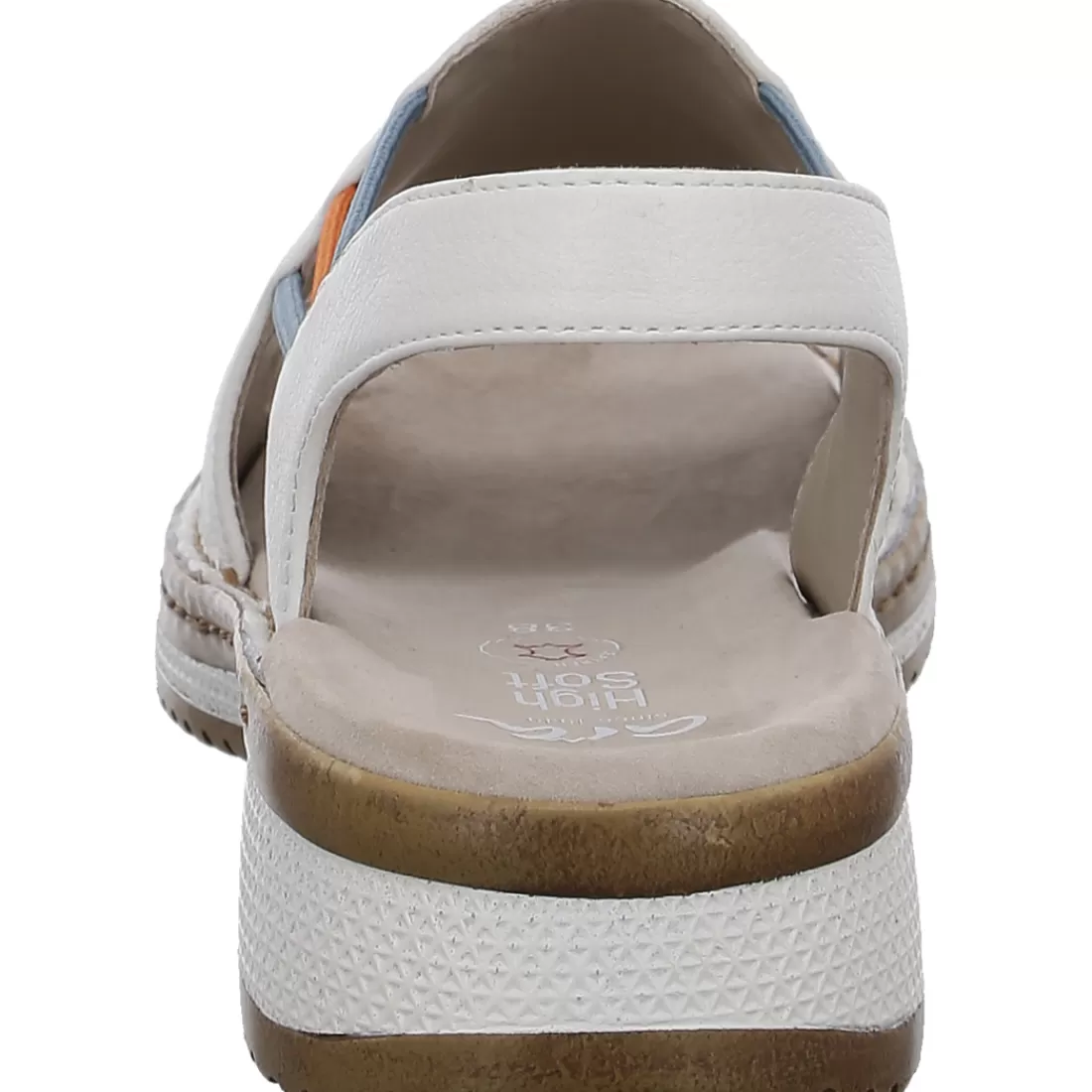 Cognac and Cream | HighSoft<ara Shoes Sandalette Hawaii cream weiß