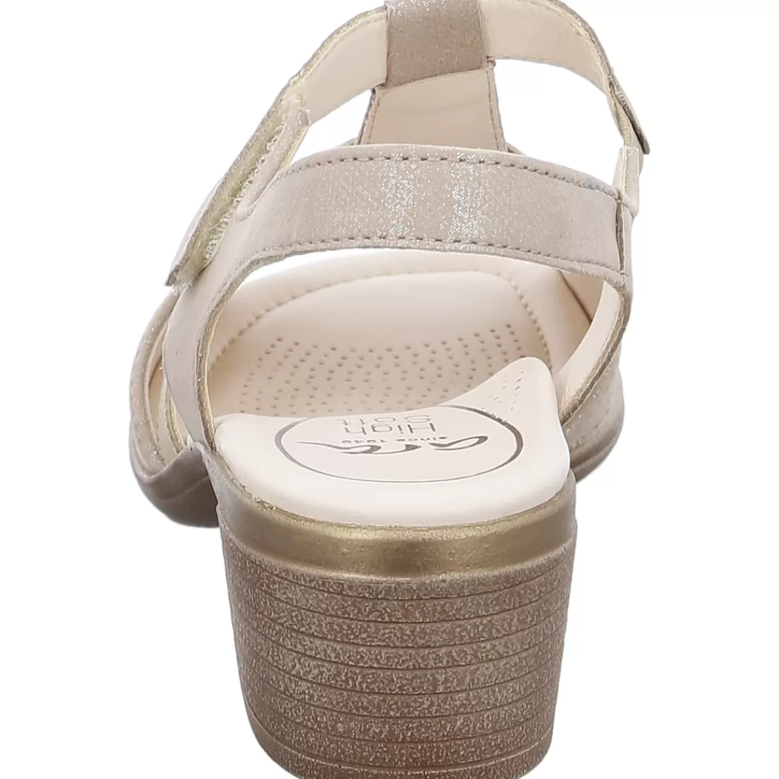 Trendfarben Sand + Dunkelblau | Mehrweite<ara Shoes Sandalette Lugano sand beige