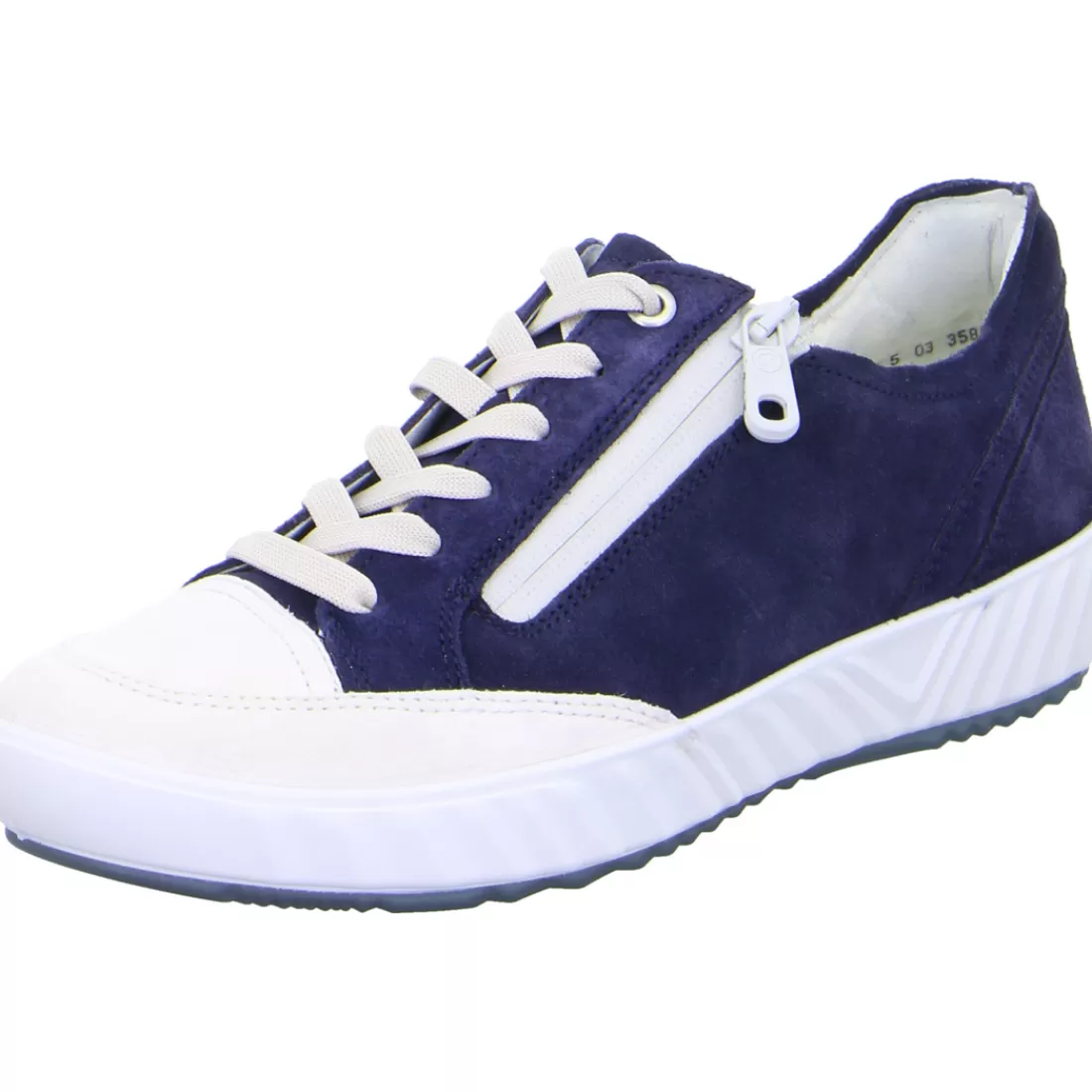 Mehrweite | ara a-round<ara Shoes Schnürer Avio ink bianco blau