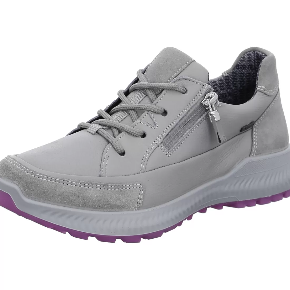 Mehrweite | Gore-Tex<ara Shoes Schnürer Hiker oyster grau