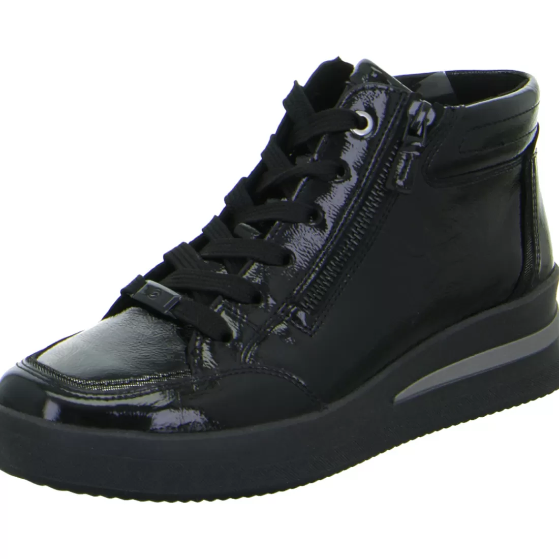 Black boots | HighSoft<ara Shoes Schnürschuh Lazio schwarz